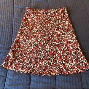 Express Patterned Skirt Size Medium